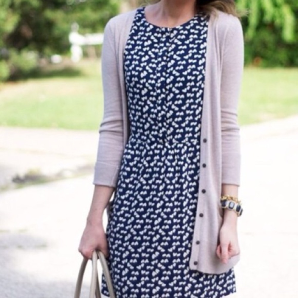 Navy mini dress